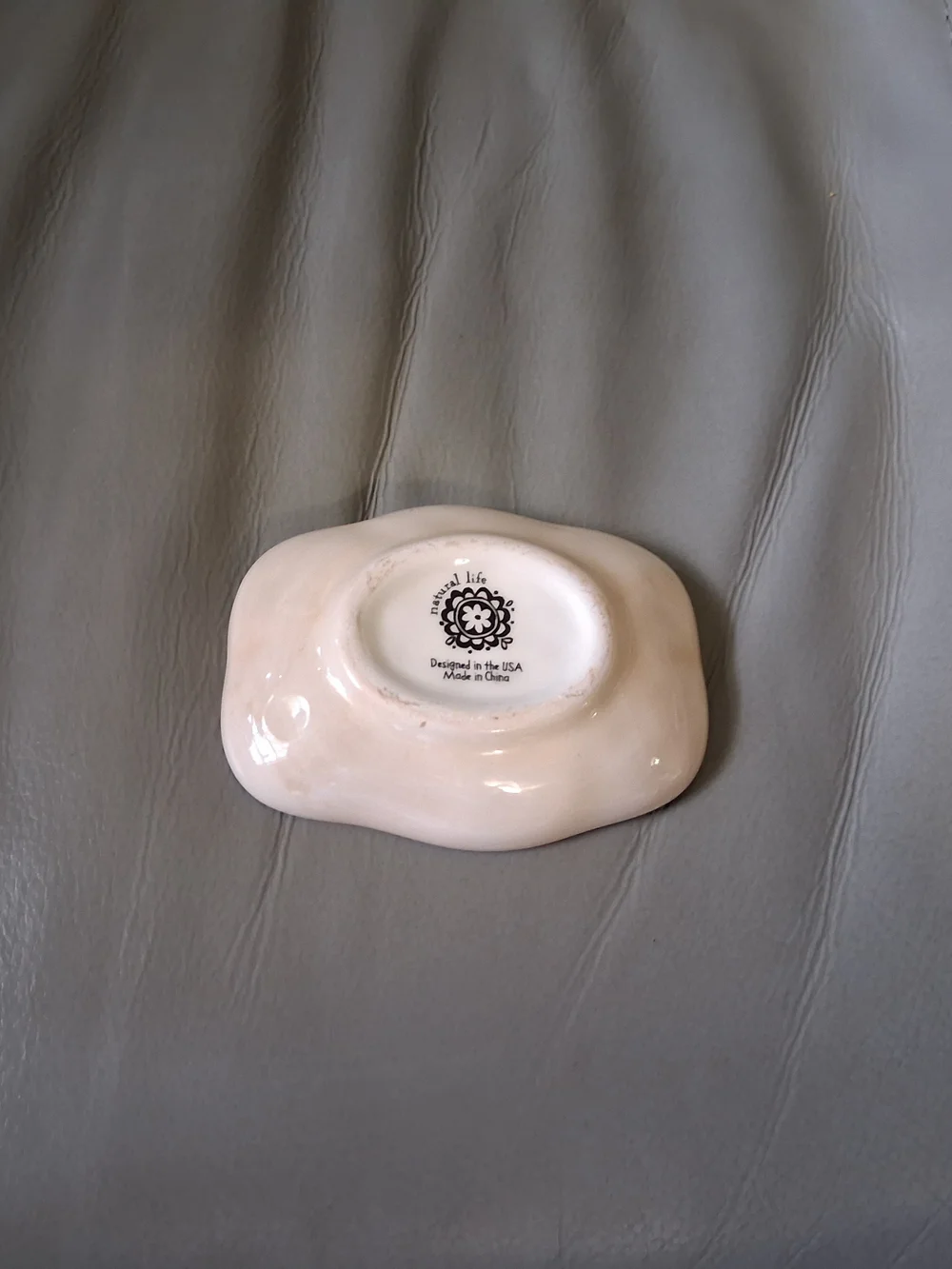 Natural Life Small Artisan Trinket Dish